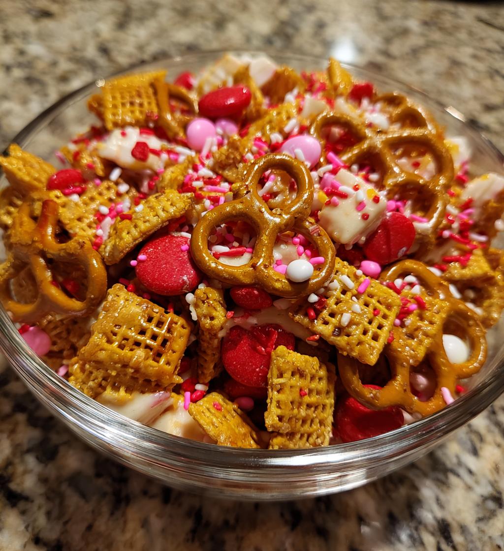 valentines day chex mix recipe