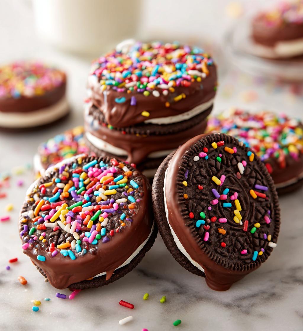valentines day chocolate covered oreos