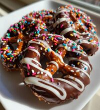 valentines day chocolate covered pretzel
