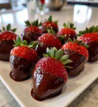 valentines day covered strawberries