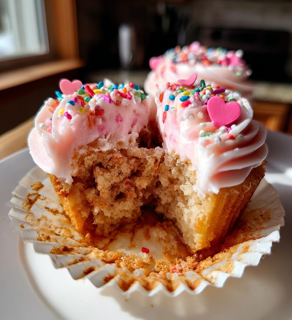 valentines day cupcake