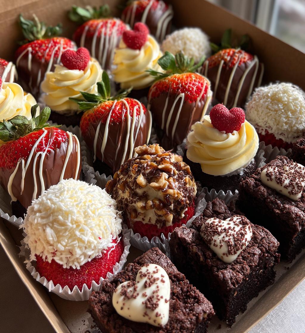 valentines day dessert box ideas