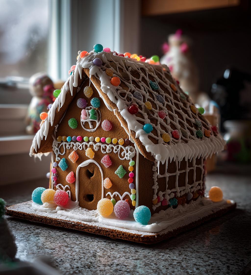 valentines day gingerbread houses