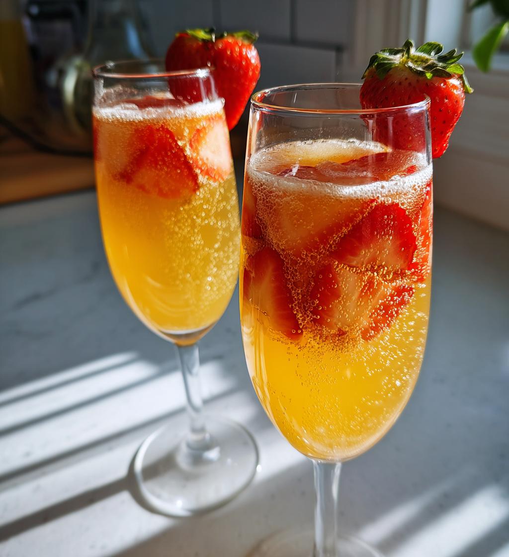 valentines day mimosa