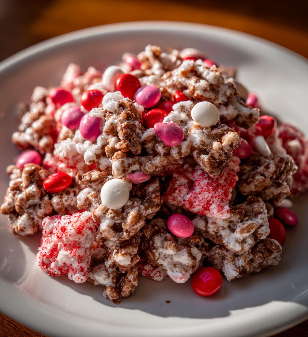 valentines day muddy buddies