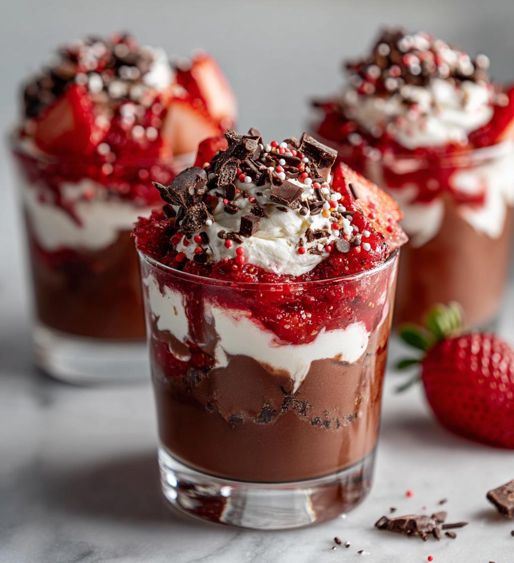 valentines day pudding cups