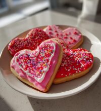 valentines day sugar cookies decorated