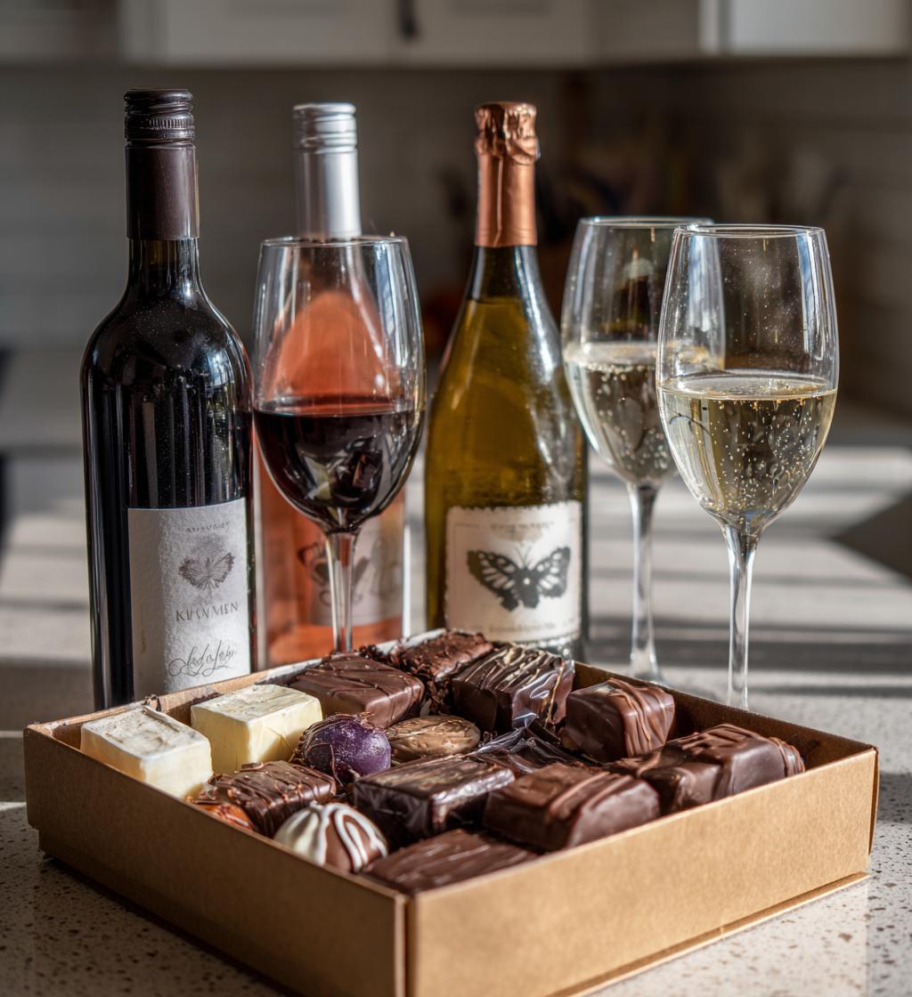 valentines day wine box