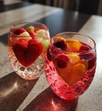 valentines drinking glasses